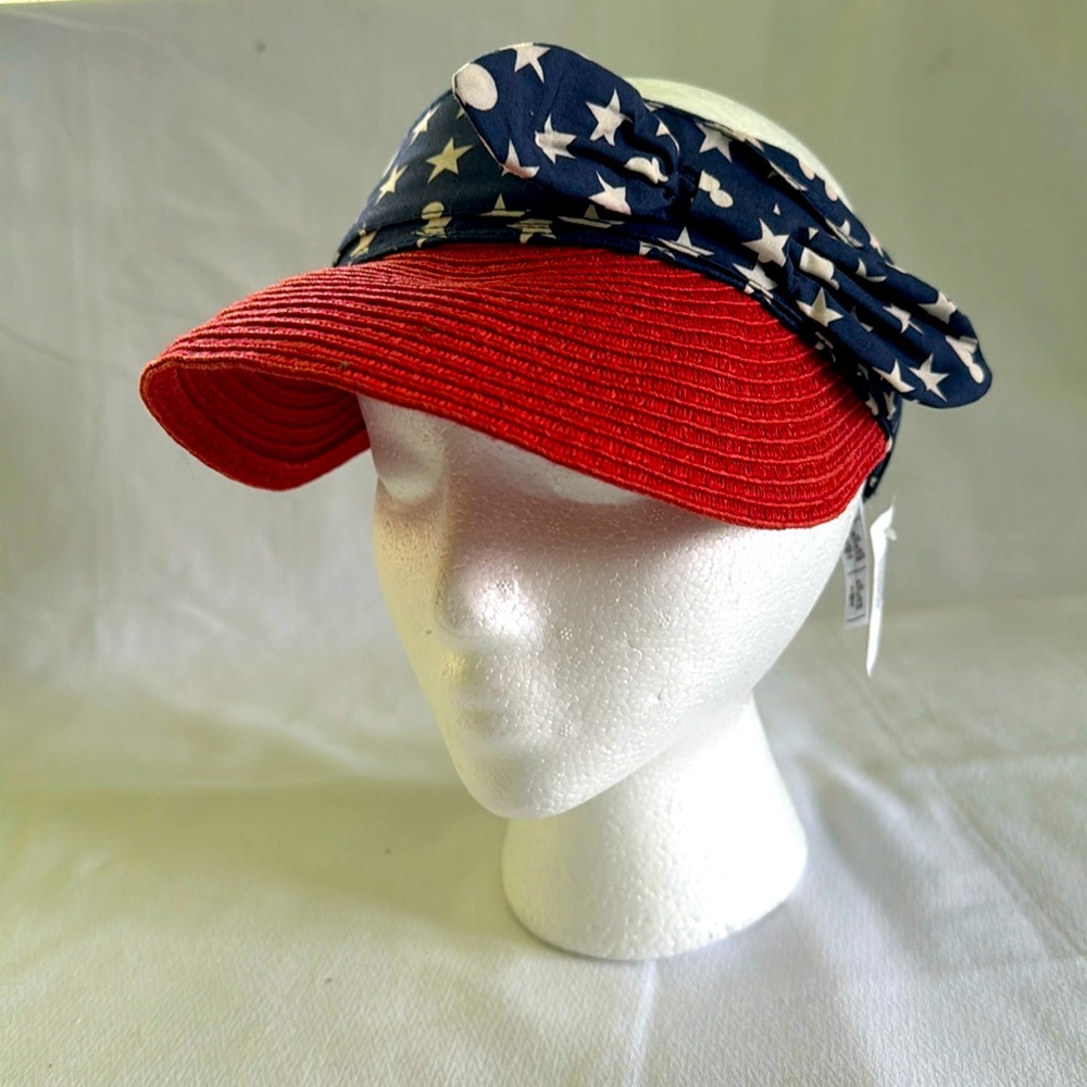 4/$45 Disney Park Patriotic Sun Hat Adult